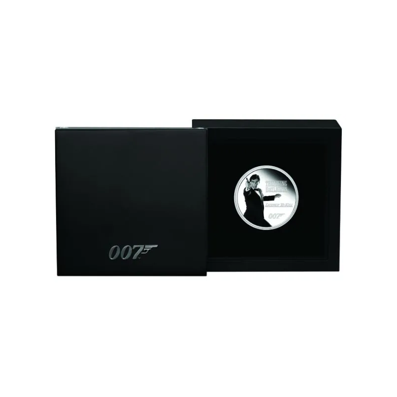 Stříbrná mince 1 Oz James Bond 007 Série dědictví 2023 Proof Kolorovaná