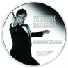 Stříbrná mince 1 Oz James Bond 007 Série dědictví 2023 Proof Kolorovaná