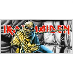 Stříbrná bankovka 5 g Iron Maiden Piece of Mind