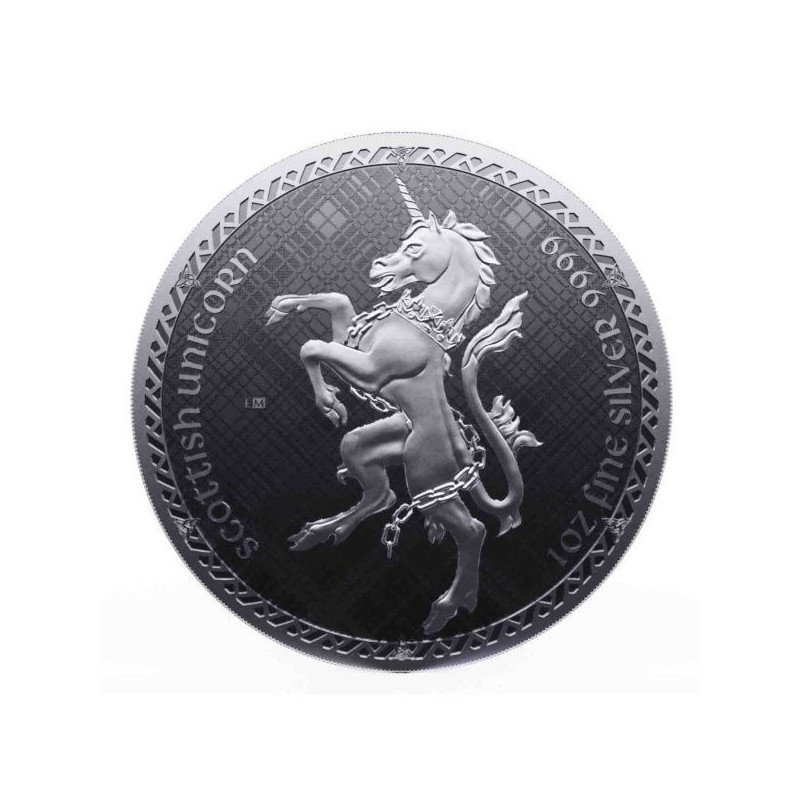 Stříbrná mince 1 Oz Scottish Unicorn 2023