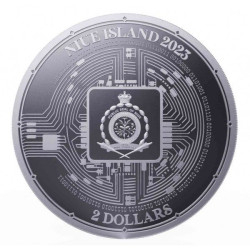 Stříbrná mince 1 Oz Bitcoin 2023