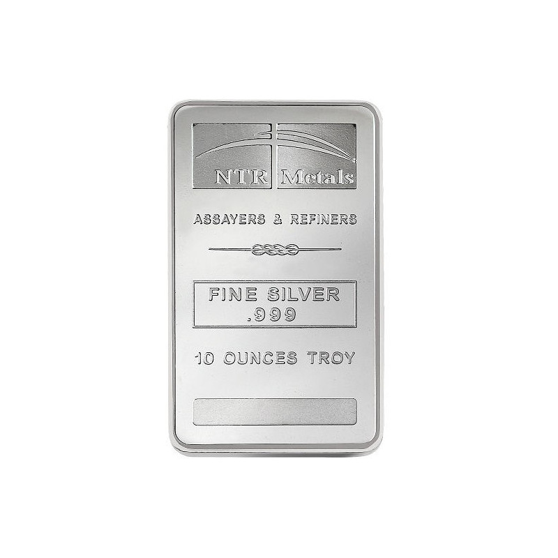Stříbrný slitek 10 Oz NTR Metals