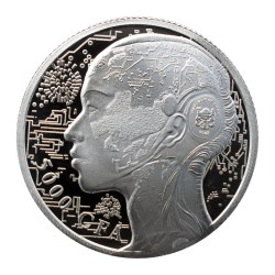 Stříbrná mince 1 Oz AI Coin...