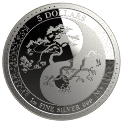 Stříbrná mince 1 Oz Equilibrium 2018 Proof-like