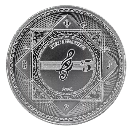 Stříbrná mince 1 Oz Vivat Humanitas 2021 Proof-like
