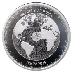 Stříbrná mince 1 Oz Terra 2023