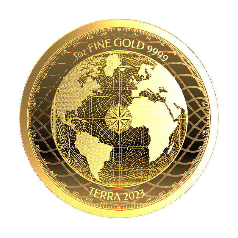 Zlatá mince 1 Oz Terra 2023 Proof-like