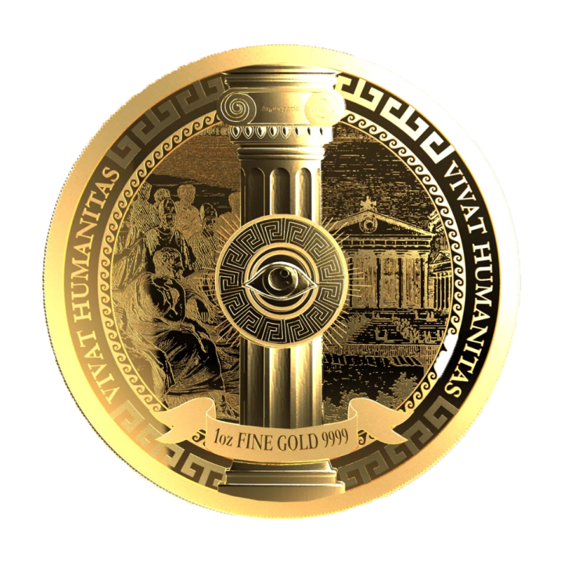 Zlatá mince 1 Oz Vivat Humanitas 2023 Proof-like