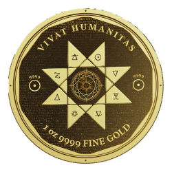 Zlatá mince 1 Oz Vivat Humanitas 2022 Proof-like