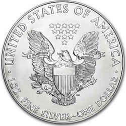 Stříbrná mince 1 Oz American Eagle 2012