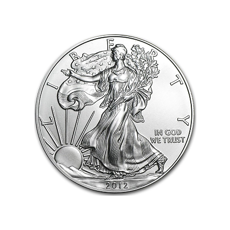Stříbrná mince 1 Oz American Eagle 2012