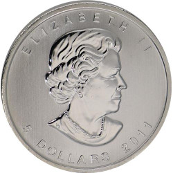 Stříbrná mince 1 Oz Maple Leaf 2011