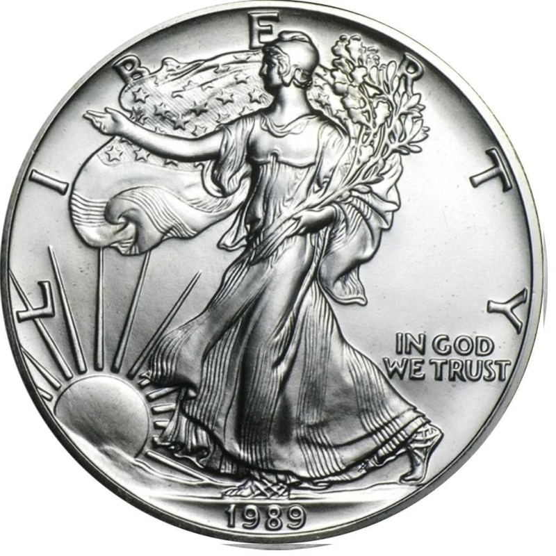 Stříbrná mince 1 Oz American Eagle 1989
