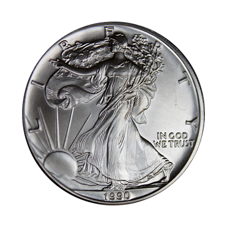 Stříbrná mince 1 Oz American Eagle 1990
