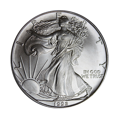 Stříbrná mince 1 Oz American Eagle 1992