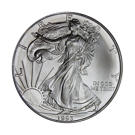 Stříbrná mince 1 Oz American Eagle 1993