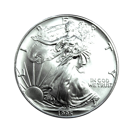 Stříbrná mince 1 Oz American Eagle 1995