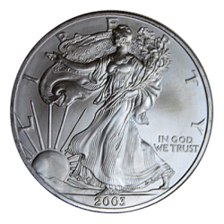 Stříbrná mince 1 Oz American Eagle 2003