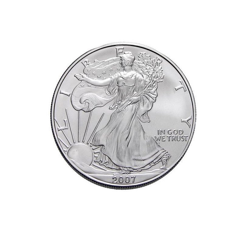 Stříbrná mince 1 Oz American Eagle 2007