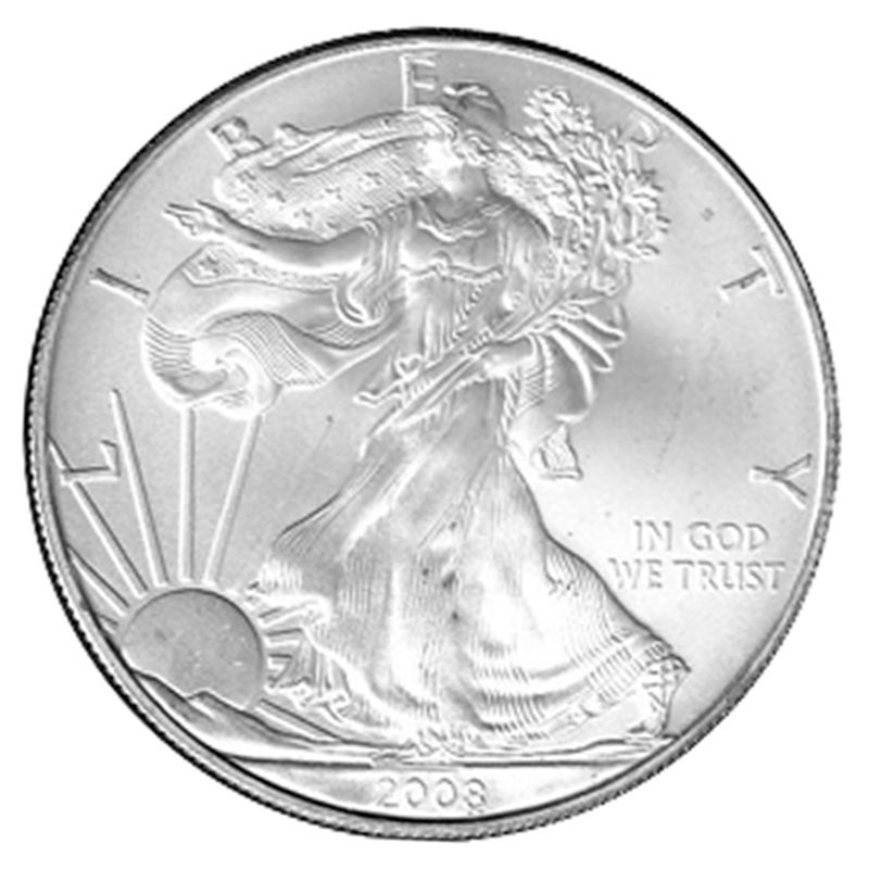 Stříbrná mince 1 Oz American Eagle 2008