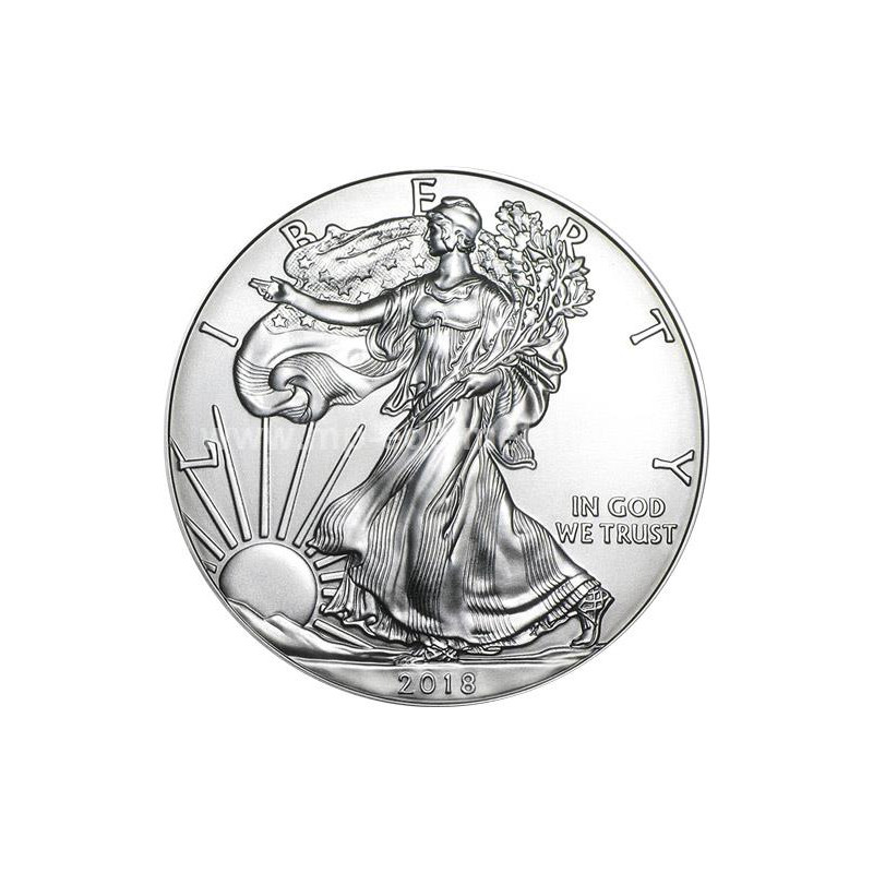 Stříbrná mince 1 Oz American Eagle 2018