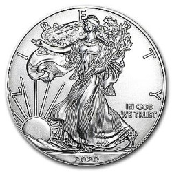 Stříbrná mince 1 Oz American Eagle 2020