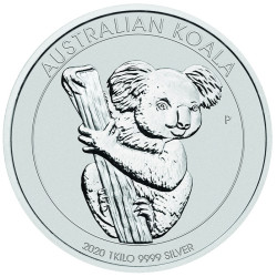 Stříbrná mince 1 Kg Koala 2020