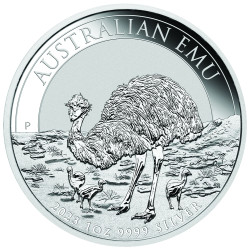 Stříbrná mince 1 Oz Emu 2023