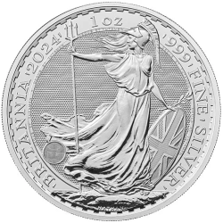 Stříbrná mince 1 Oz Britannia 2024