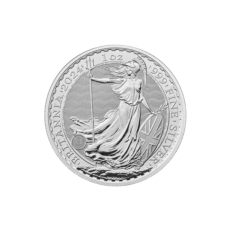 Stříbrná mince 1 Oz Britannia 2024