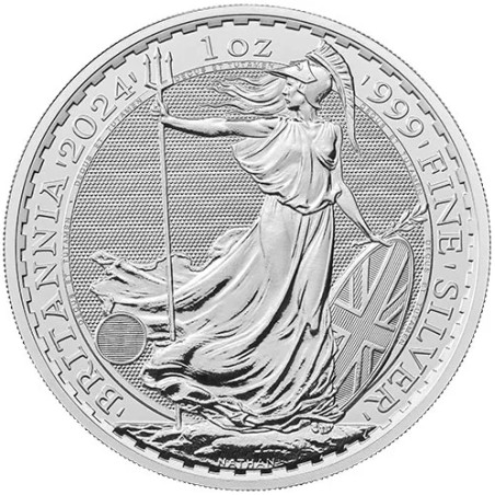 Stříbrná mince 1 Oz Britannia 2024