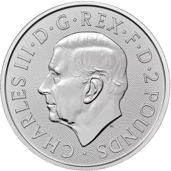 Stříbrná mince 1 Oz Britannia 2024