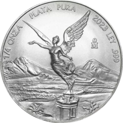 Stříbrná mince 1/4 Oz...