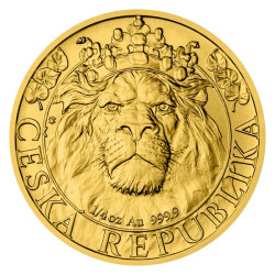 Zlatá mince 1/4 Oz Český...