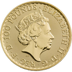 Zlatá mince 1 Oz Britannia různé roky