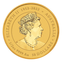 Zlatá mince 1/2 Oz Lunar Series III Year of the Dragon 2024