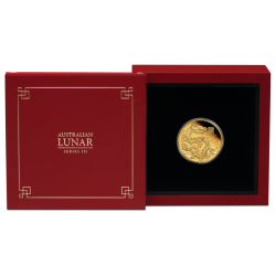 Zlatá mince 1/4 Oz Lunar Series III Year of the Dragon 2024 Proof