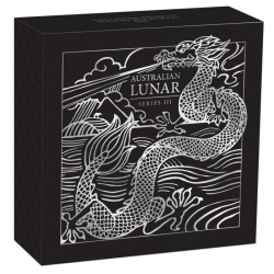 Stříbrná mince 1 Oz Lunar Series III Year of the Dragon 2024 Proof