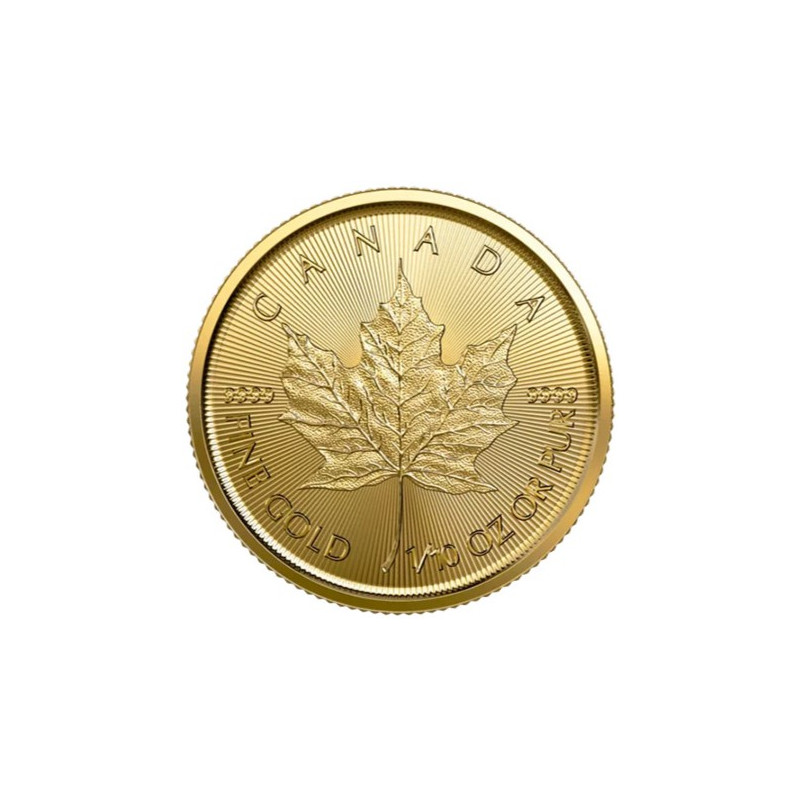 Zlatá mince 1/10 Oz Maple Leaf 2023