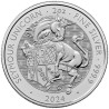 Stříbrná mince 2 Oz The Royal Tudor Beasts Seymour Unicorn 2024