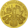 Zlatá mince 1 Oz Wiener Philharmoniker různé roky