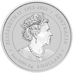 Stříbrná mince 2 Oz Lunar Series III Year of the Dragon 2024