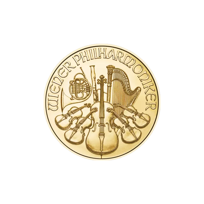 Zlatá mince 1/10 Oz Wiener Philharmoniker 2024