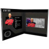 Stříbrná bankovka 5 g Star Trek The Next Generation Jean Luc Picard 2019 Kolorováno