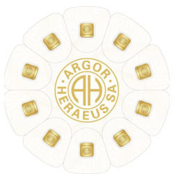 Zlatý slitek 10 x 1 g Argor Heraeus GoldSeed