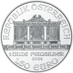 Stříbrná mince 1 Oz Wiener Philharmoniker 2024
