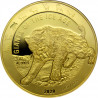 Zlatá mince 1 Oz Giants of the Ice Age Tygr Šavlozubý 2020