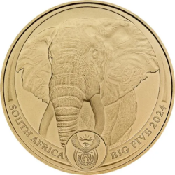 Zlatá mince 1 Oz Big Five Elephant 2024