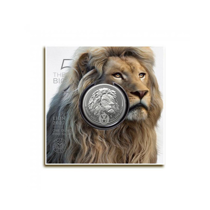 Stříbrná mince 1 Oz Lion 2022