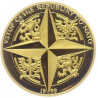 Zlatá medaile 1/4 Oz Vstup ČR do NATO 1999 Proof